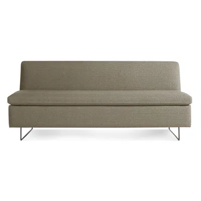 Blu Dot Clyde Armless Sofa In Sanford Black
