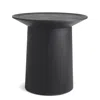 Blu Dot Coco Tall Side Table In Black Stained Acacia