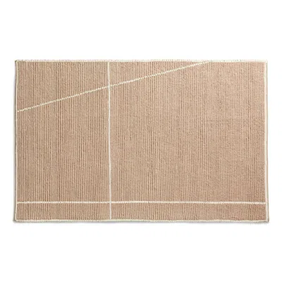 Blu Dot Collet Rug - 5' X 8' / Oat In Brown