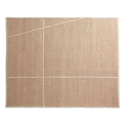 Blu Dot Collet Rug - 8' X 10' / Oat In Brown
