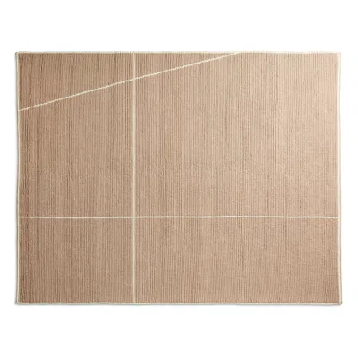 Blu Dot Collet Rug - 9' X 12' / Oat In Brown
