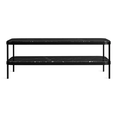 Blu Dot Comehither Coffee Table In Black Marble