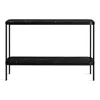 Blu Dot Comehither Console Table In Black Marble