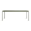 Blu Dot Comeuppance 80" Dining Table In Grey Green