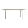 Blu Dot Comeuppance Capsule Shape 82" Dining Table In Putty
