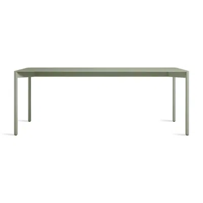 Blu Dot Comeuppance Dining Table - 80" Length / Grey Green In Gray