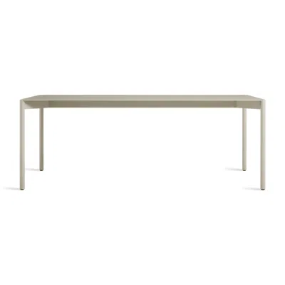 Blu Dot Comeuppance Dining Table - 80" Length / Putty In Gray