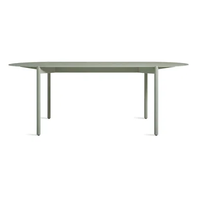 Blu Dot Comeuppance Dining Table - 82" Length Capsule / Grey Green In Gray