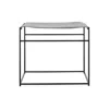 Blu Dot Common Leather Stool - Black / Night Leather