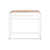 Blu Dot Common Leather Stool - White / Day Leather
