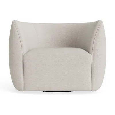 Blu Dot Council Swivel Lounge Chair - Sylvan Bone