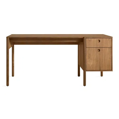 Blu Dot Cursive Desk In Walnut