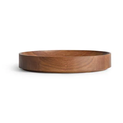 Blu Dot Cusp Medium Bowl - Walnut In Brown