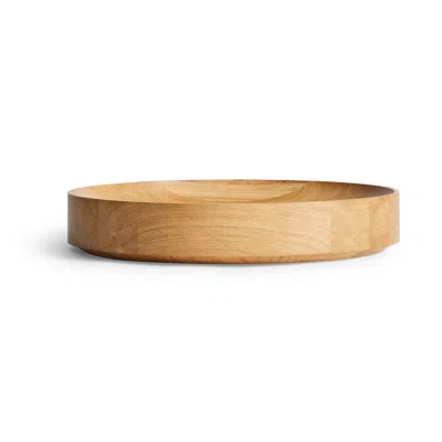 Blu Dot Cusp Medium Bowl - White Oak In Brown