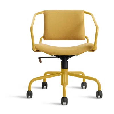 Blu Dot Daily Task Chair - Maharam Candor In Flare