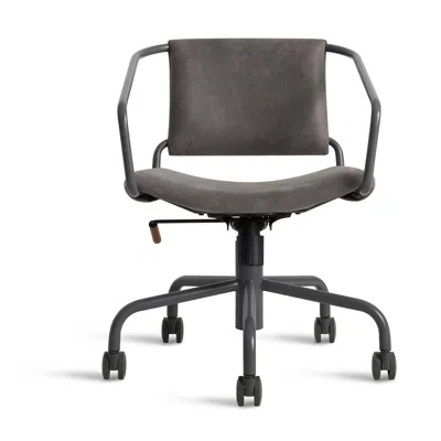 Blu Dot Daily Task Chair - Slate Leather