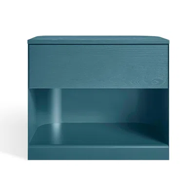Blu Dot Dally Nightstand In Space Blue