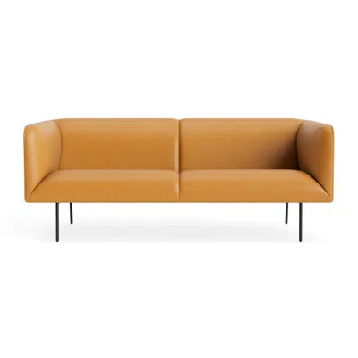 Blu Dot Dandy 86" Sofa - Canyon Leather In Brown