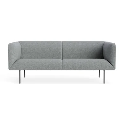 Blu Dot Dandy 86" Sofa - Kvadrat Guest Grey Blue