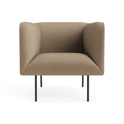 Blu Dot Dandy Lounge Chair - Otter Velvet