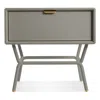 Blu Dot Dang 1 Drawer Nightstand In Risk-averse Grey