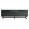 Blu Dot Dang 2 Door / 2 Drawer Console In Navy Green