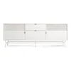 Blu Dot Dang 2 Door / 2 Drawer Console In White