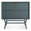 Blu Dot Dang 2 Drawer Nightstand In Marine Blue