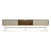 Blu Dot Dang Long And Low In Walnut/putty Grey