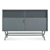 Blu Dot Dang Media Stand In Marine Blue