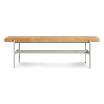 Blu Dot Daybench - Camel Leather / Putty In Brown