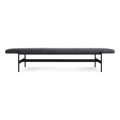 Blu Dot Daybench Jumbo - Ink Leather / Oblivion