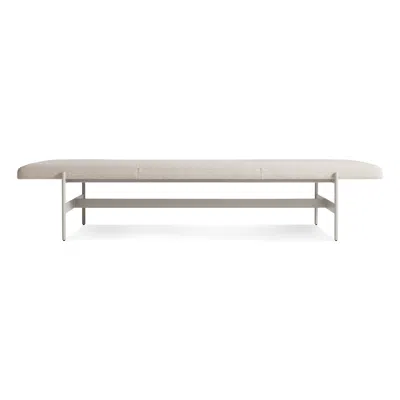Blu Dot Daybench Jumbo - Maharam Mantle In Future / Putty In Gray