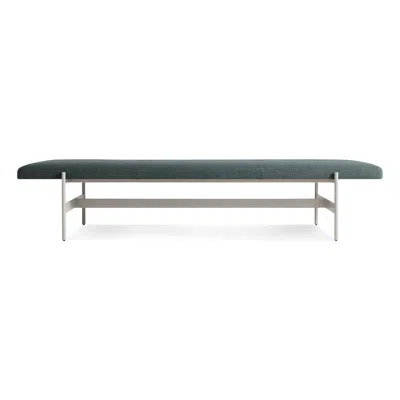 Blu Dot Daybench Jumbo - Maharam Mantle In Parsley / Putty In Green