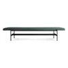Blu Dot Daybench Jumbo In Maharam Mantle In Parsley/oblivion