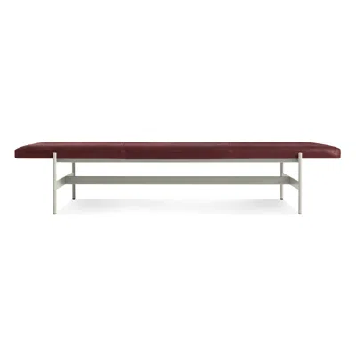 Blu Dot Daybench Jumbo - Oxblood / Putty In Brown