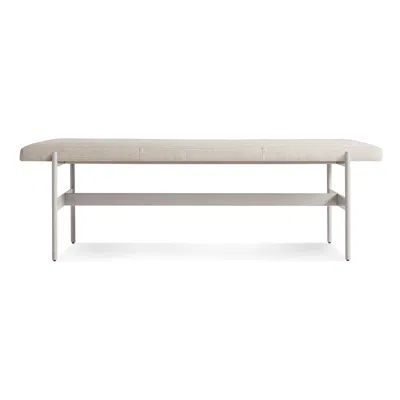 Blu Dot Daybench - Maharam Mantle In Future / Putty In Gray
