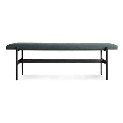 Blu Dot Daybench - Maharam Mantle In Parsley / Oblivion