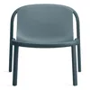 Shop Blu Dot Decade Lounge Chair In Marine Blue