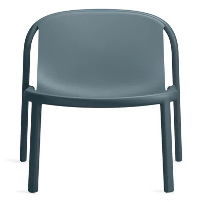 Blu Dot Decade Lounge Chair In Marine Blue