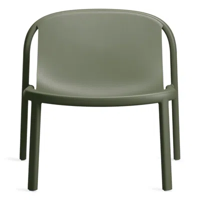 Blu Dot Decade Lounge Chair - Olive In Green