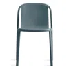 Blu Dot Decade Plastic Chair In Marine Blue