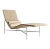 Blu Dot Deep Thoughts Chaise In Stone Leather