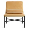 Blu Dot Deep Thoughts Lounge Chair In Camel Leather