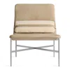 Blu Dot Deep Thoughts Lounge Chair In Stone Leather