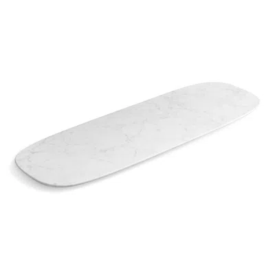 Blu Dot Delicious Large Marble Tray - Marble In Gray