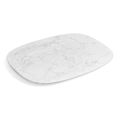 Blu Dot Delicious Medium Marble Tray - Marble In Gray