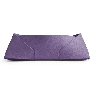 Blu Dot Double Tuck Large Felt Basket
