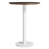 Blu Dot Easy 3" Bar Height Table In Black Laminate/white