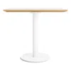 Blu Dot Easy 32" Rectangle Cafe Table In White Laminate/white